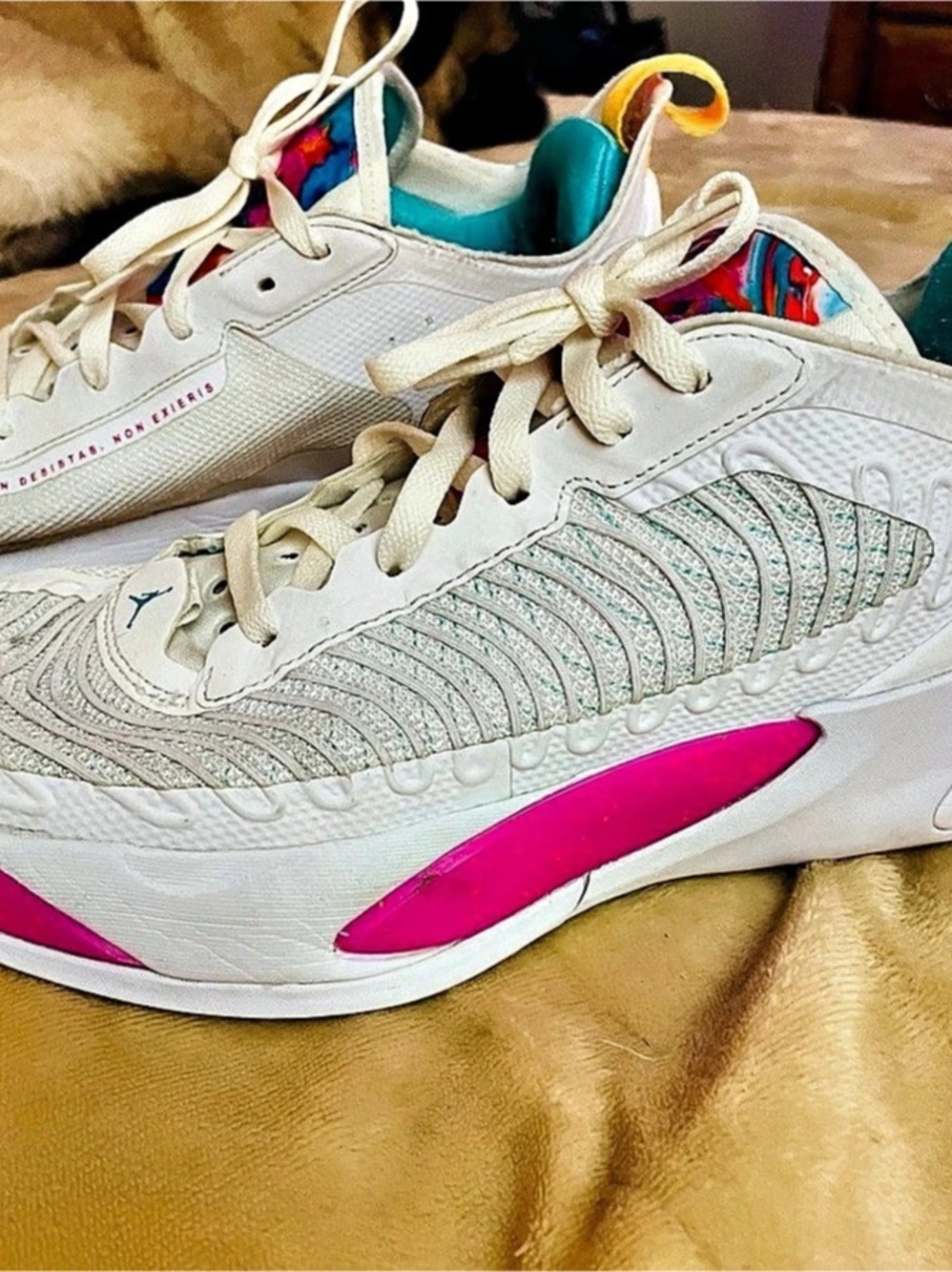 Jordan Luka 2 "White Hyper Pink" & Pink Athletic Shoes